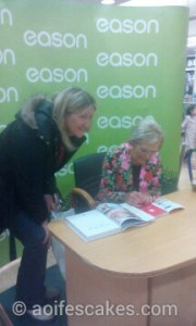 Mary Berry at book signing